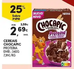 Continente Cereais chocapic proteína promoção