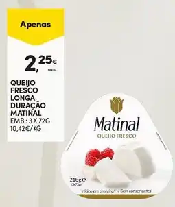 Continente Matinal queijo fresco promoção