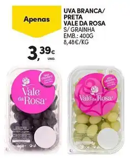 Continente Uva branca/ preta vale da rosa promoção