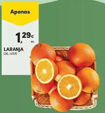 Continente Laranja promoção