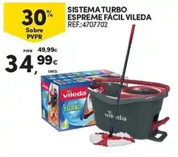 Continente sistema turbo espreme fácil vileda promoção