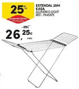 Continente estendal 20m kasa promoção