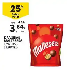 Continente Dragieias maltesers promoção