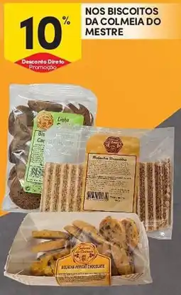 Continente NOS BISCOITOS DA COLMEIA DO MESTRE promoção