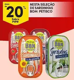 Continente Bom petisco sardinhas em oleo picante promoção