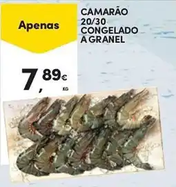 Continente Camarão 20/30 promoção