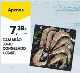 Continente Camarão 30/40 promoção