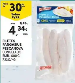 Continente filetes pangasius pescanova promoção