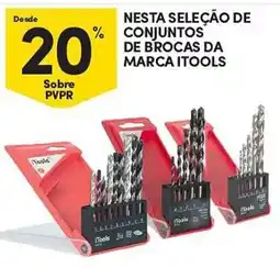 Continente Nesta seleção de conjuntos de brocas da marca itools promoção