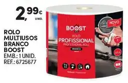 Continente rolo multiusos branco boost promoção