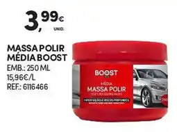 Continente Boost massa polir média boost promoção