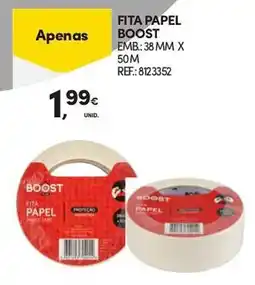 Continente Fita papel boost promoção