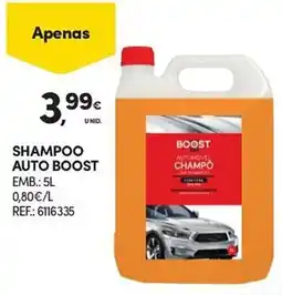 Continente Shampoo auto boost promoção