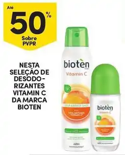 Continente desodorantes vitamin c da marca bioten promoção