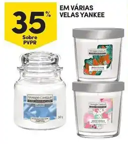 Continente Velas yankee promoção