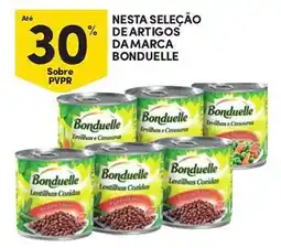 Continente Bonduelle lentilhas cozidas promoção