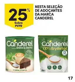 Continente Nesta seleção de adoçantes da marca canderel promoção