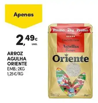 Continente arroz agulha oriente promoção