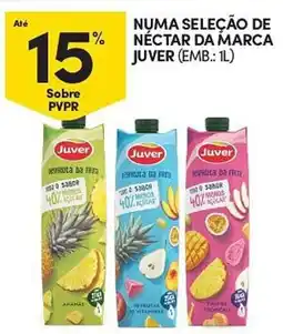 Continente Numa seleção de nectar da marca juver promoção