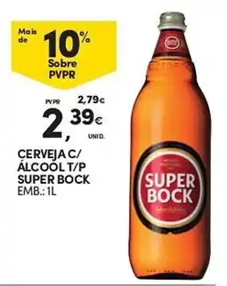 Continente Cerveja c/ álcool t/p super bock promoção