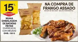 Continente Numa embalagem de batatas fritas promoção