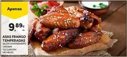 Continente Asas frango temperadas promoção