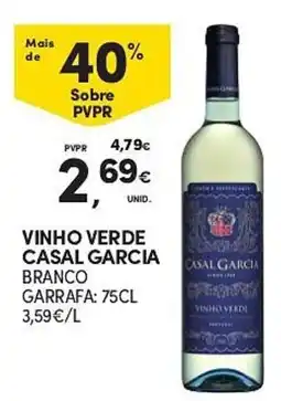 Continente vinho verde casal garcia branco promoção