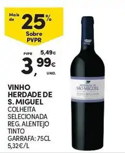 Continente vinho herda de s. migue promoção
