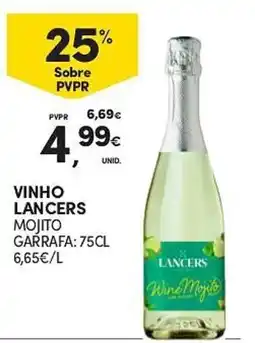 Continente vinho lancers mojito promoção