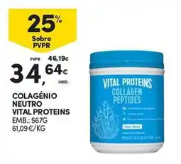 Continente Colagénio neutro vital proteins promoção