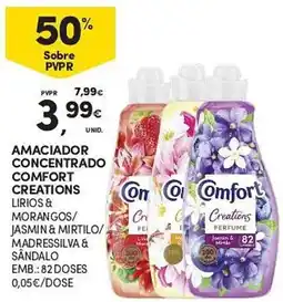 Continente Amaciador concentrado comfort creations promoção