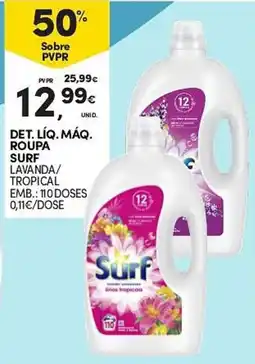 Continente Det. Líq. Máq. Roupa Surf Lavanda/Tropical promoção