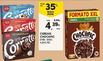 Continente Cereais chocapic promoção