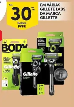 Continente Em várias gillete labs da marca gillette promoção