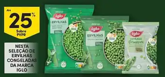 Continente Ervilhas iglo promoção