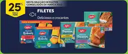 Continente Nesta seleção de filetes congelados da marca iglo promoção