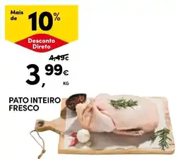Lidl Pato Inteiro Fresco promoção