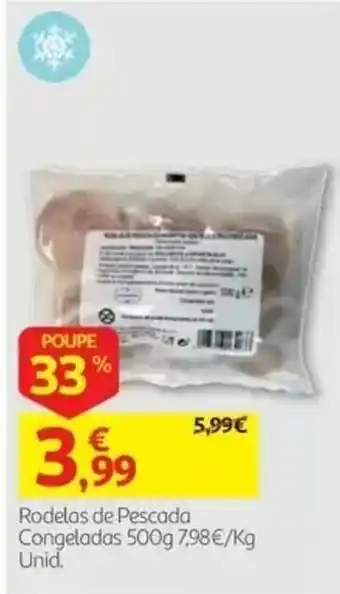 Auchan Rodelas de Pescada promoção