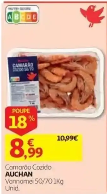 Auchan Camarão cozido auchan promoção