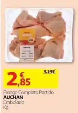 Auchan Frango Completo Partido Auchan promoção