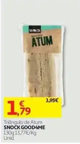 Auchan Triângulo de Atum Snock Good4me promoção
