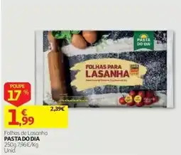 Auchan Folhas de Lasanha Pasta do Dia promoção
