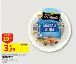 Auchan salada de massa e atum florette promoção