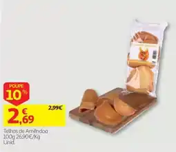 Auchan Telhas de Amêndoa promoção