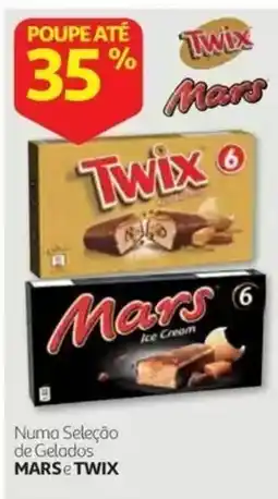 Auchan Mars e Twix promoção