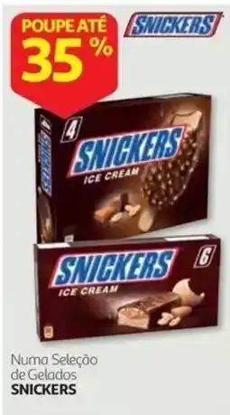 Auchan snickers ice cream promoção