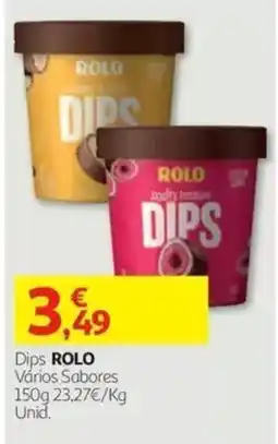 Auchan Dips rolo promoção