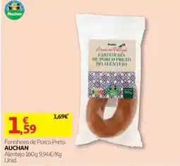 Auchan Farinheira de Porco Preto Auchan promoção