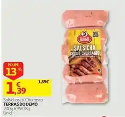 Auchan Salsichas p/ Churrasco Terras do Demo promoção