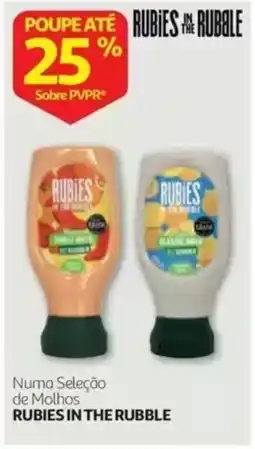 Auchan rubies in the rubble numa seleção de molhos promoção